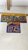 1968, 1969, & 1975 Matchbox Catalogues