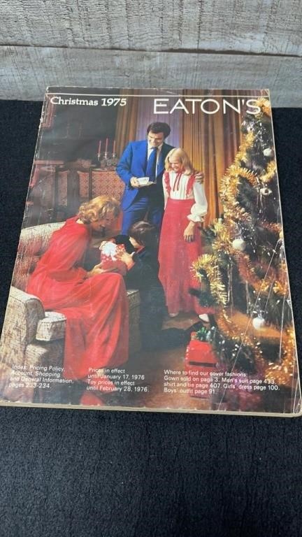 Christmas 1975 Eatons Canada Catalogue