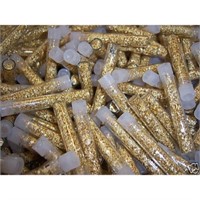 100 pcs. Gold Leaf Flakes in Vials- NON BULLION