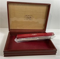 Silverware box and Gorham Serving Knife