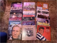 30 Vinyl Albums- Roger Miller, Bill Cosby & More