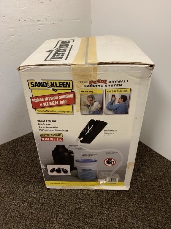 Sand&Kleen Dustless Drywall Sanding System