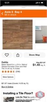 291 sq ft approx. Daltile Baker Wood 6 in. x 24
