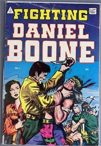 Fighting Daniel Boone #1 1956 I.W. Comic Book