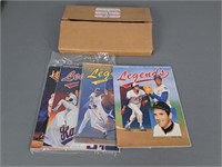 4 Pc Legends Magazine Baseball Lot