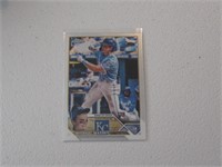 2023 TOPPS CHROME MICHAEL MASSEY RC ROYALS