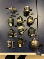 11 Zebco Fishing Reels