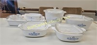 Corning Ware - Casseole Dishes with Lids Matching