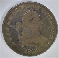 1807 DRAPED BUST HALF DOLLAR HERALDIC