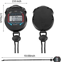 NEW $30 Digital Handheld Multi-Function Stopwatch