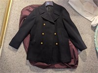 Military Wool Jacket w/ Dust Cover   (Master Room
