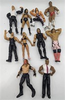 (JL) Wrestling figurines 5-6in h