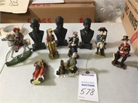 10 figurines (various)