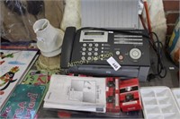 FAX MACHINE WITH ACCESSORIES