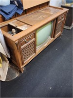 Cabinet style entertainment center Antique