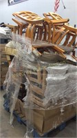 Pallet of mixed Restaurant Chairs