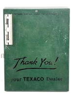 Vintage Texaco Clip Board 7.75” x 9.75” (plastic)