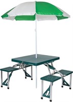 Stansport Picnic Table & Umbrella