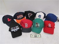 Lot of Assorted Sports Hats - Boston Red Sox &