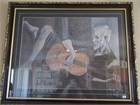 “The Old Guitarist” by Pablo Picasso