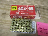 38 SPECIAL AMMO