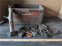 Advertizing Box Lot Valve Handles and More
