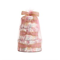 The Honest Co. Mini Diaper Cake - Rose Blossom
