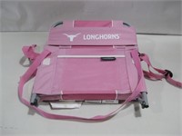 Pink Longhorns Portable Chair