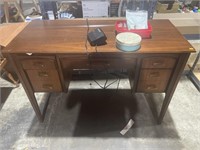 Sewing machine table w/ Sears sewing machine and