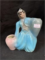 6.5 “ VINTAGE ARABIAN LADY PLANTER