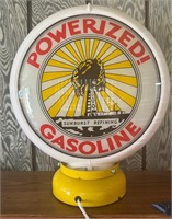 Powered Gasoline Double Sided Globe