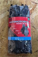 Boss XL Antimicrobial Work Gloves, 10pk, New