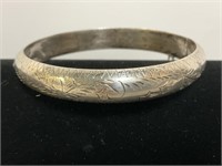 Sterling Silver Bangle Bracelet 12.3gr
