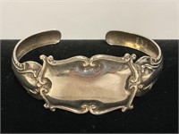 Sterling Silver Cuff Bracelet 17.5gr