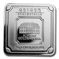 20g Silver Bar - Geiger Edelmetalle