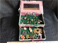 Jewelry Box with Misc.Jewelry
