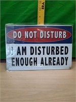 Disturbed sign