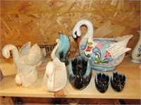 Ceramic Swan Lot
