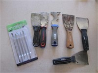 carving set & puddy knives