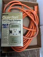 GFCI Plug-in Adapter and utility electric cord