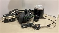 Mixed lot - two vintage instant cameras, one