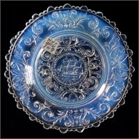 LEE/ROSE NO. 610-A CUP PLATE, opalescent, 23 bold