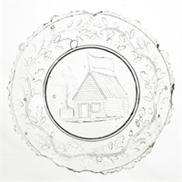 LEE/ROSE NO. 601-A CUP PLATE, colorless, 12 large