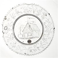 LEE/ROSE NO. 600 CUP PLATE, colorless, 72 even