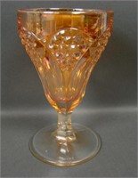 Imperial Marigold Tulip & Scroll Claret Goblet