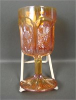 Joe St Clair Marigold Panled Thistle Goblet