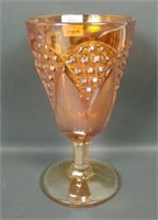 Imperial Marigold Tulip & Scroll Goblet
