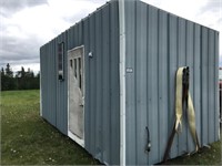 Ice Fishing Shack (8'x16') on Wood Skids