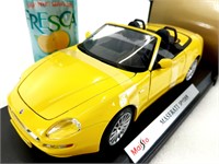 Diecast 1:18 MASERATI SPYDER, neuf