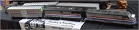 Six car Amtrak G-scale including engine and caboos